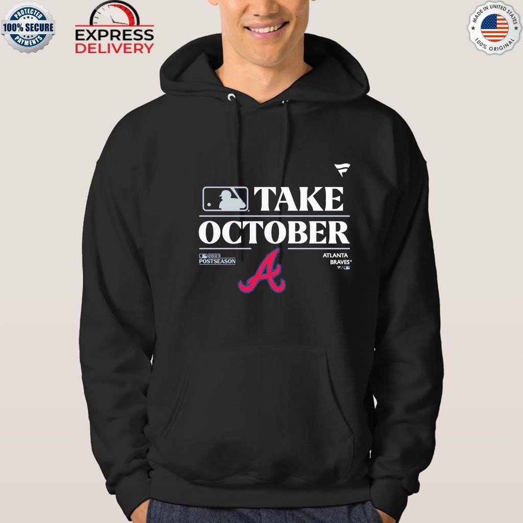 Official Logo Atlanta Braves Take October Playoffs Postseason 2023 Shirt,  hoodie, sweater, long sleeve and tank top
