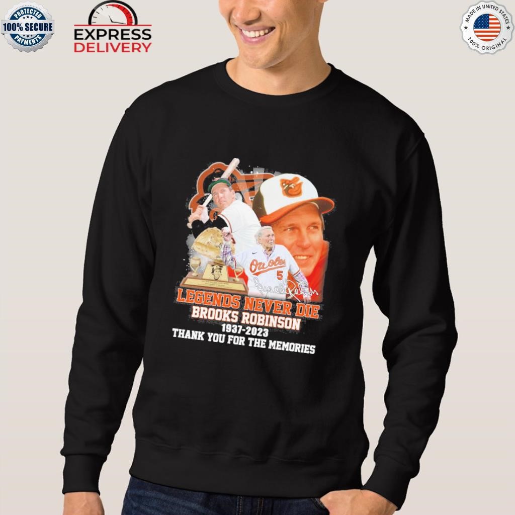 In memory of brooks robinson baltimore orioles shirt, hoodie, sweater, long  sleeve and tank top