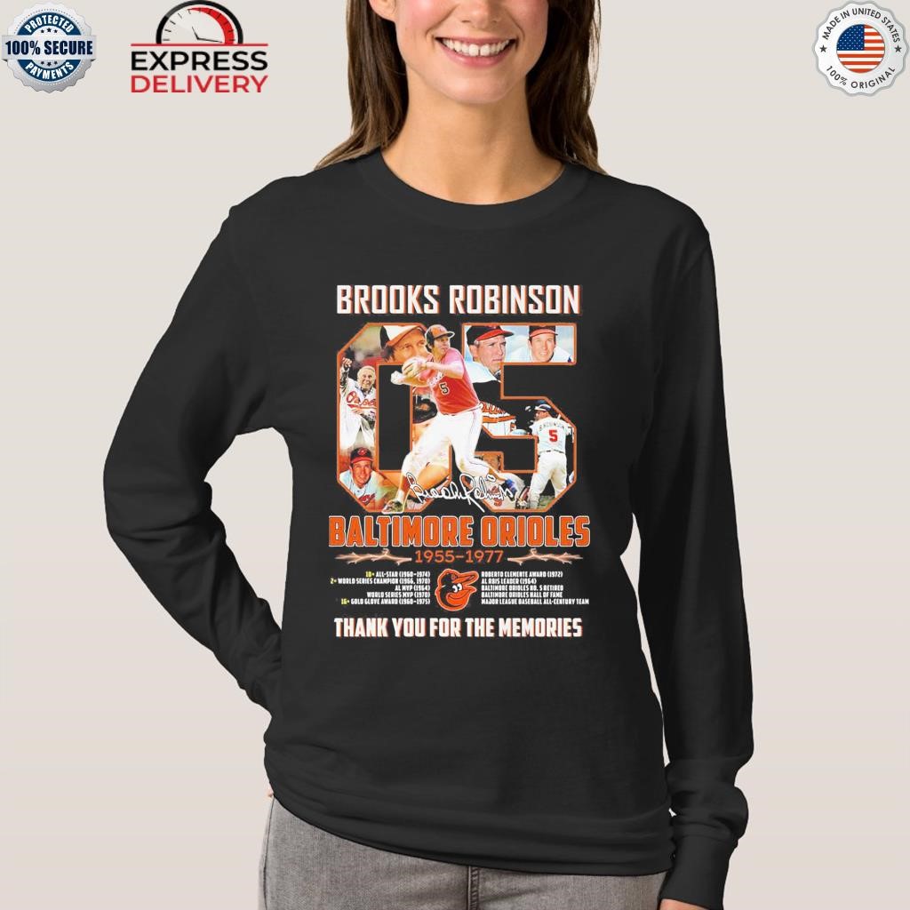 Baltimore Orioles Brooks Robinson Name & Number T - Shirt