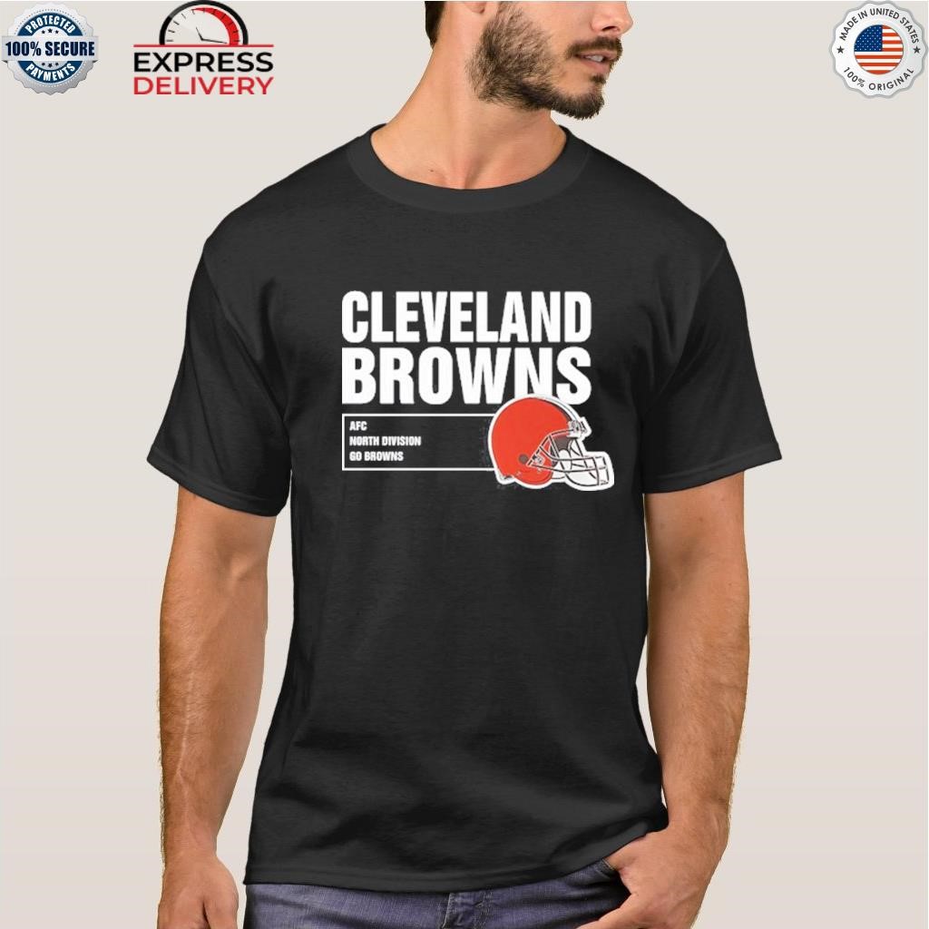 T-Shirts Cleveland Browns AFC North Division Go Browns 2023