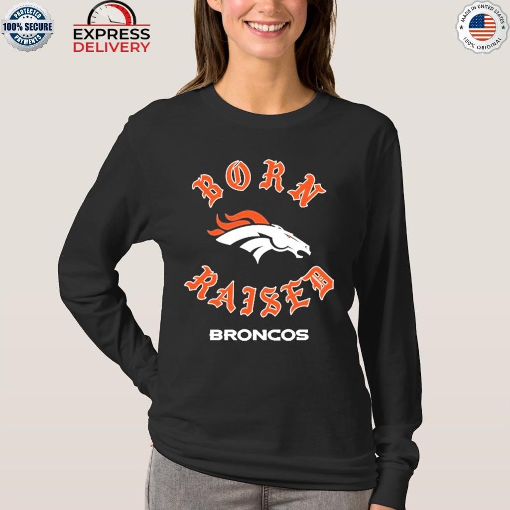 broncos long sleeve t shirt