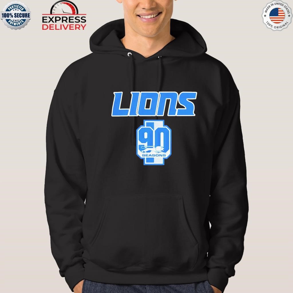 Detroit Lions Celebrate 90th Season Shirt - High-Quality Printed Brand