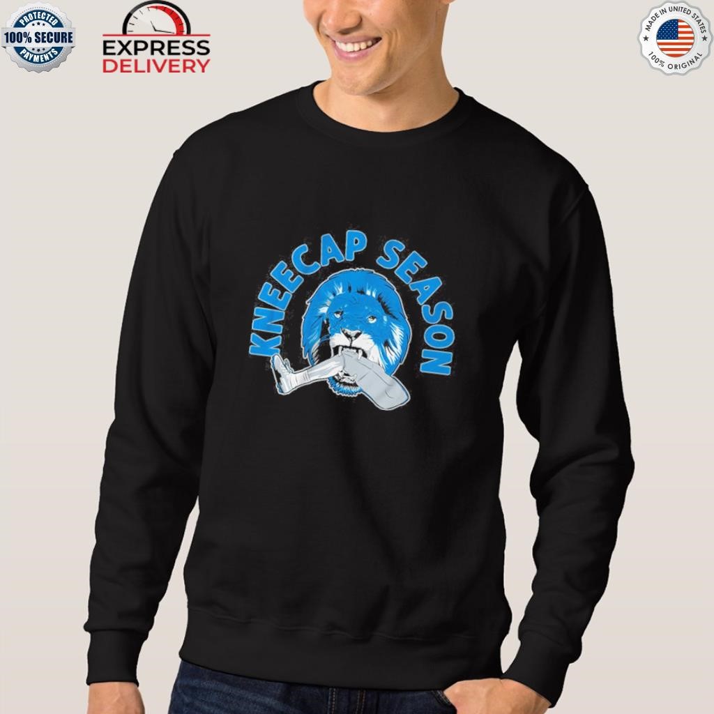 Detroit Lions kneecap season shirt, hoodie, sweater, long sleeve and tank  top