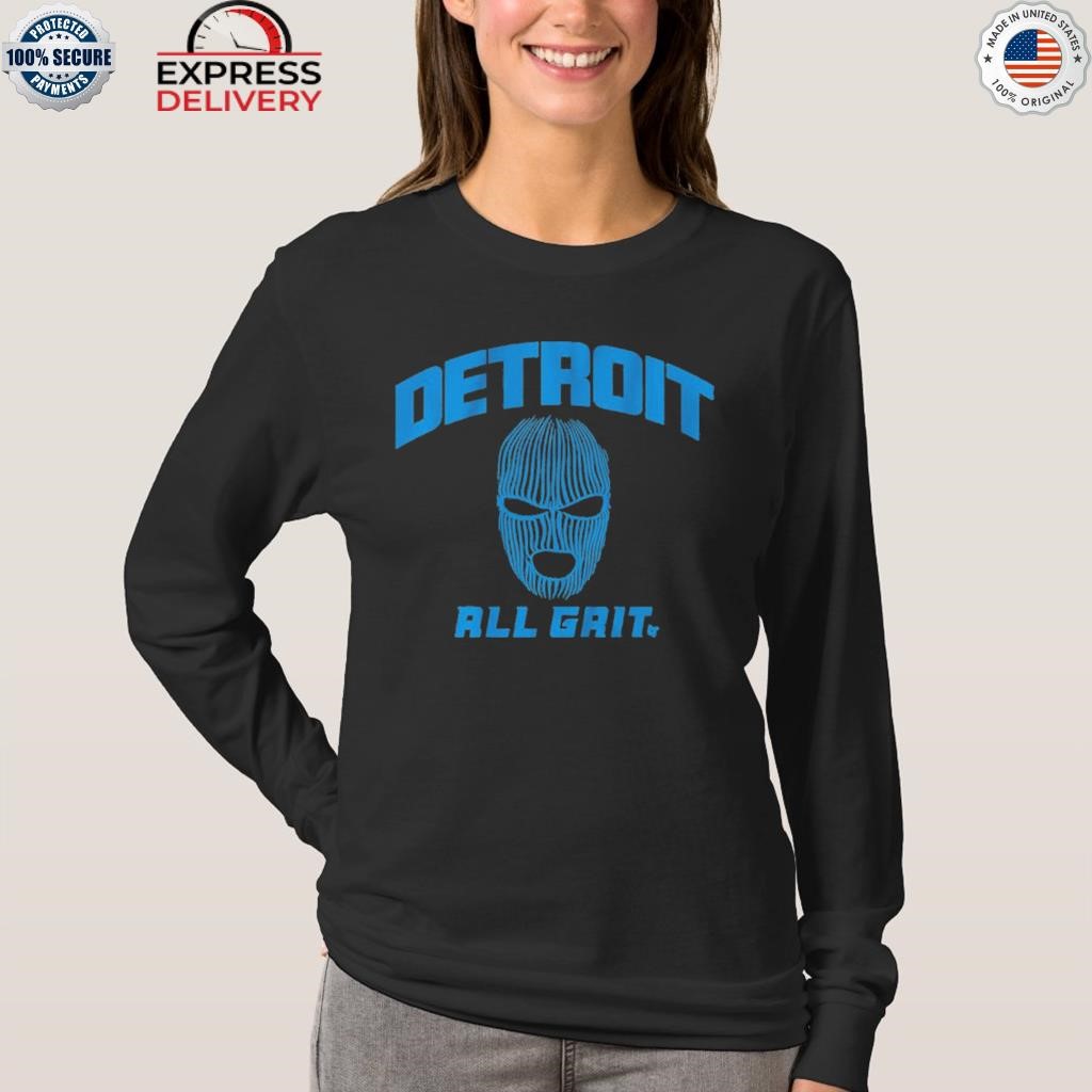 Detroit skI mask all grit shirt, hoodie, sweater, long sleeve and tank top