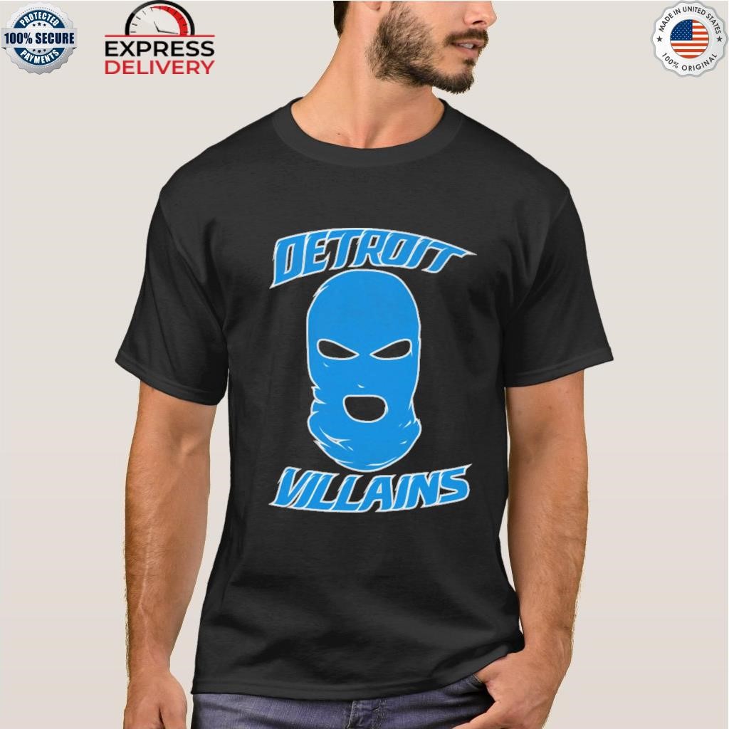 Official Detroit Apparel 313 Detroit Villians shirt, hoodie, sweater, long  sleeve and tank top