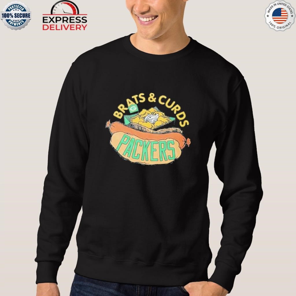 Green Bay Packers Brats & Curds Packers shirt, hoodie, longsleeve,  sweatshirt, v-neck tee