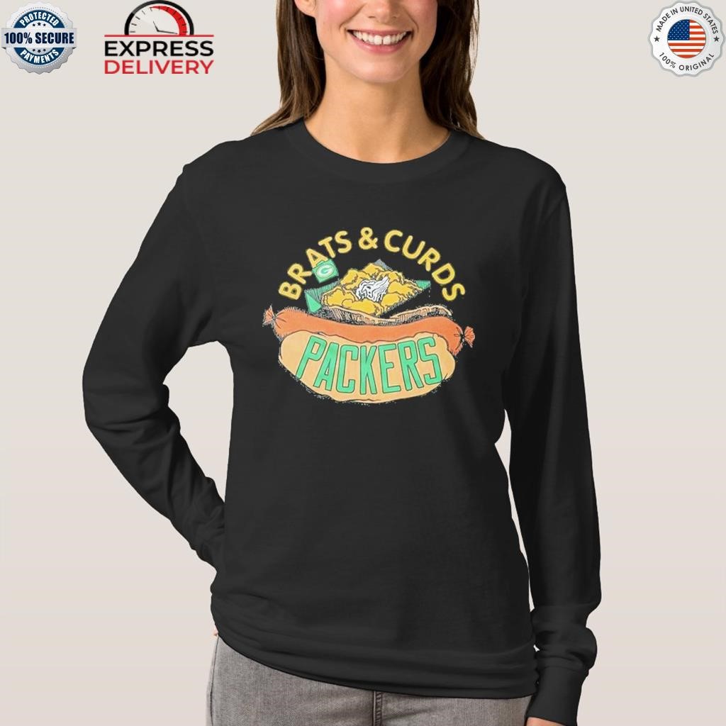 Green Bay Packers Brats & Curds Packers shirt, hoodie, longsleeve,  sweatshirt, v-neck tee