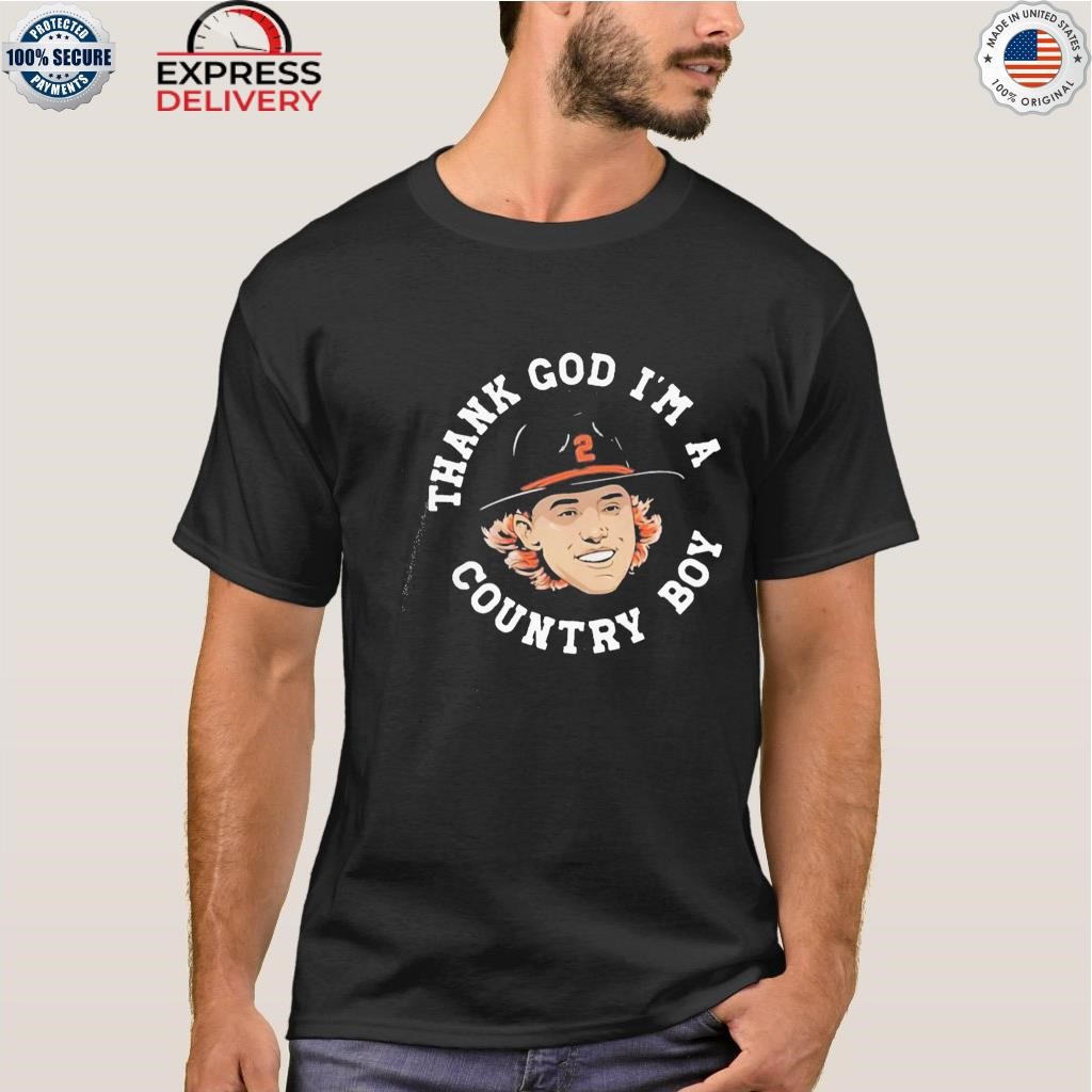 Gunnar Henderson Thank God I'm A Country Boy T-Shirt, hoodie, sweater, long  sleeve and tank top