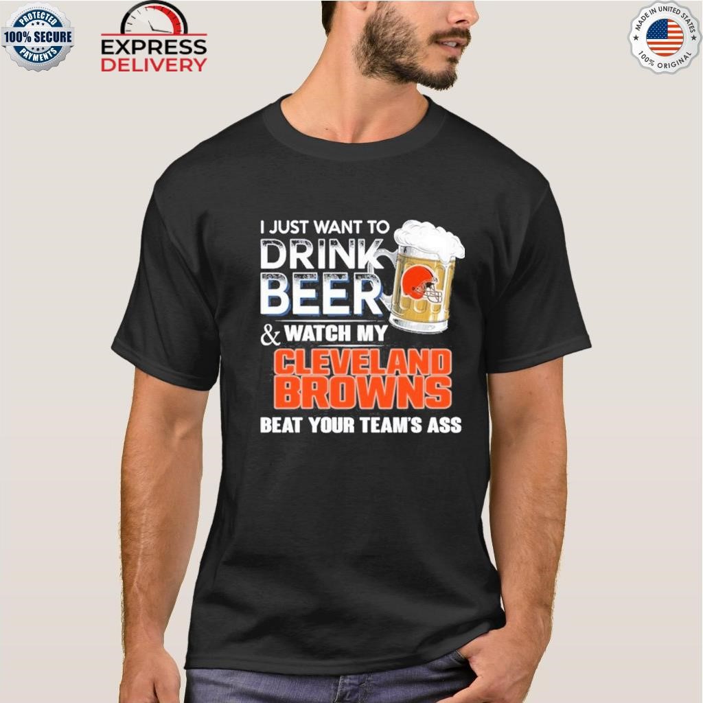 Official cleveland Browns Cleveland Makes Me Drink shirt, hoodie, sweater,  long sleeve and tank top