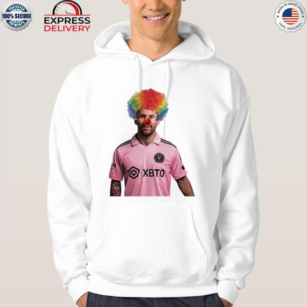 Original Inter Miami Lionel Messi Clown Shirt, hoodie, longsleeve,  sweatshirt, v-neck tee