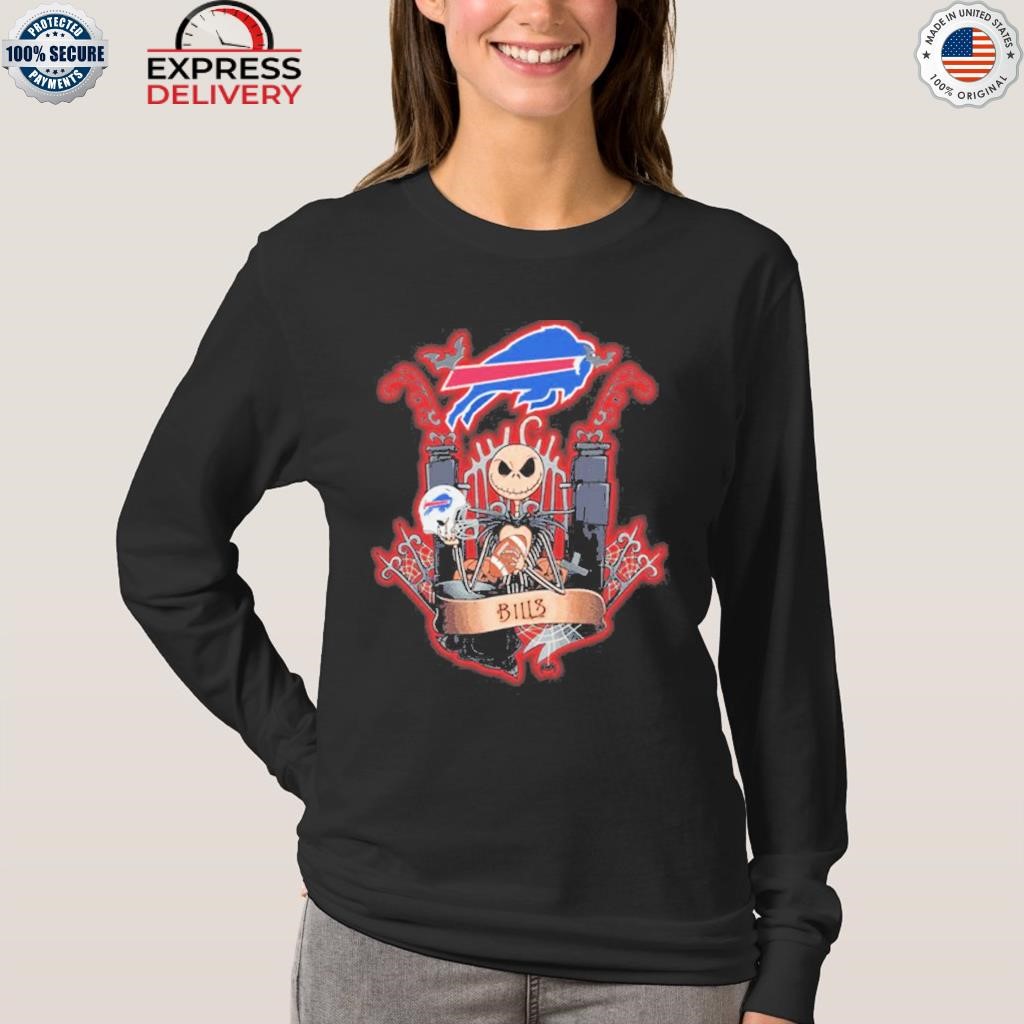 NEW Jack Skellington Halloween Buffalo Bills Fan Unisex T-Shirt