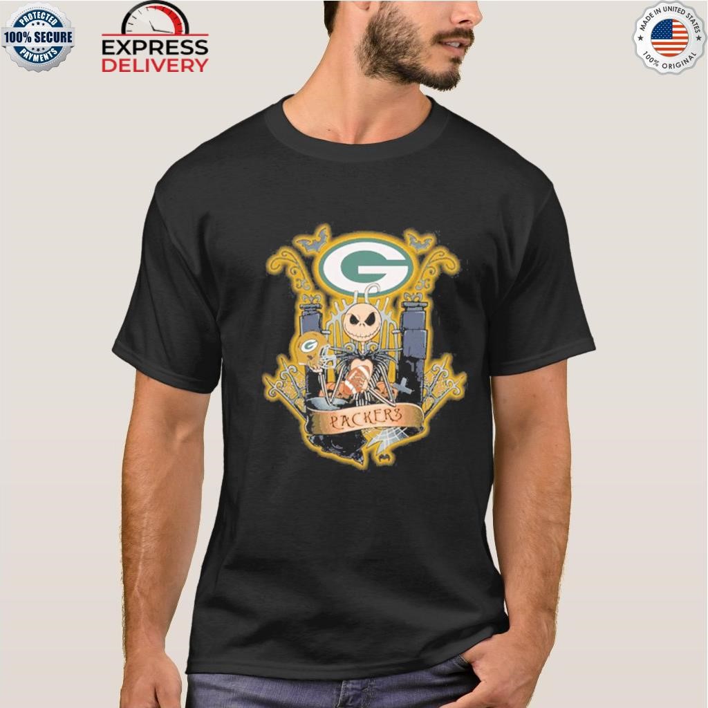 Jack skellington halloween Green Bay Packers fan shirt, hoodie