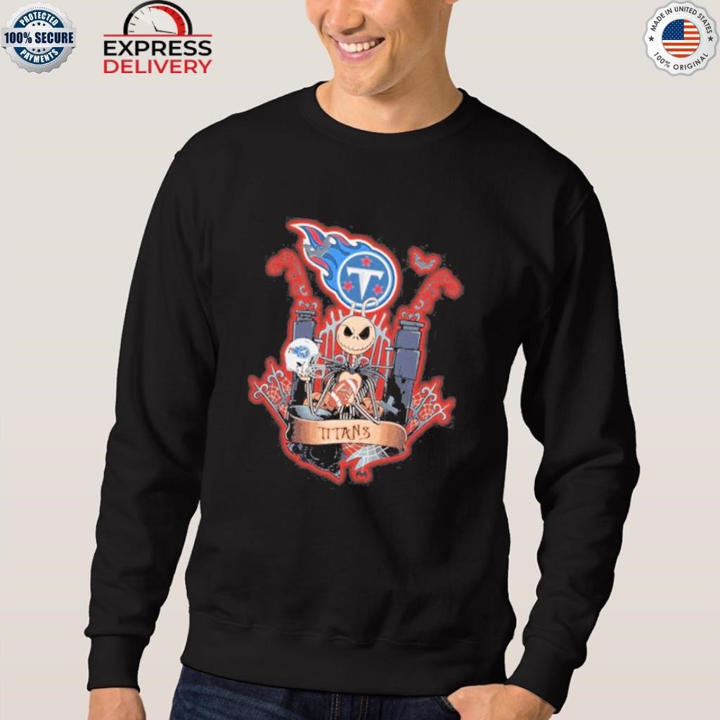 Jack Skellington Halloween Tennessee Titans Fan T-Shirt, hoodie,  longsleeve, sweatshirt, v-neck tee