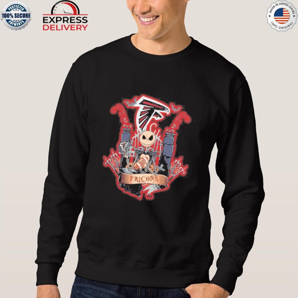 Official atlanta Falcons Jack Skellington This Is Halloween NFL 2023 Shirt,  hoodie, sweater, long sleeve and tank top