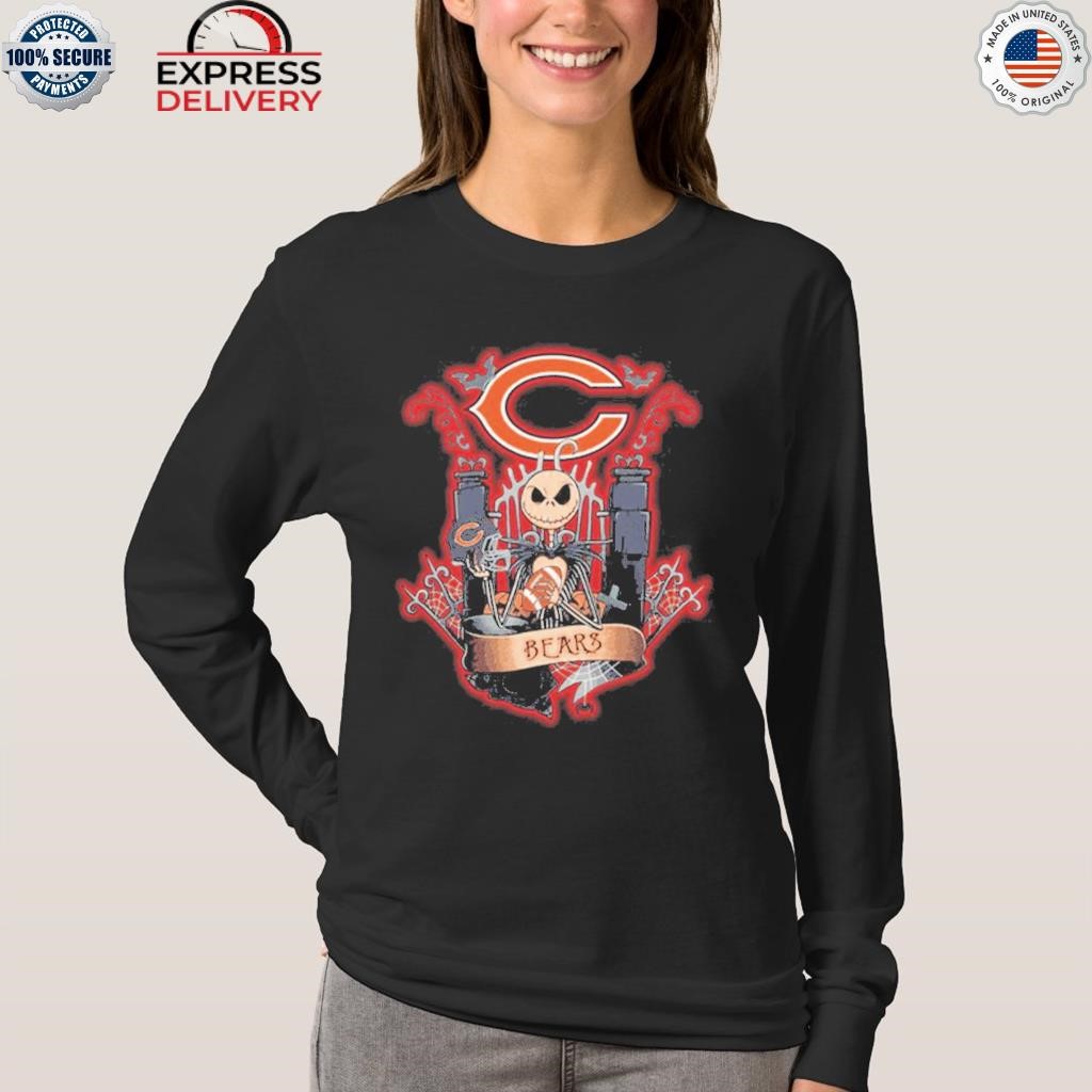 Chicago Bears Jack Skellington This Is The Nightmare Halloween 2023 Shirt