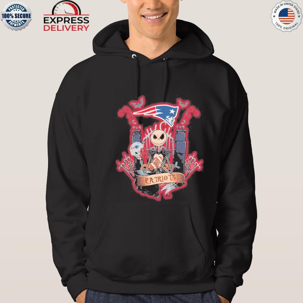 Jack Skellington Halloween New England Patriots Shirt, hoodie, sweater,  long sleeve and tank top