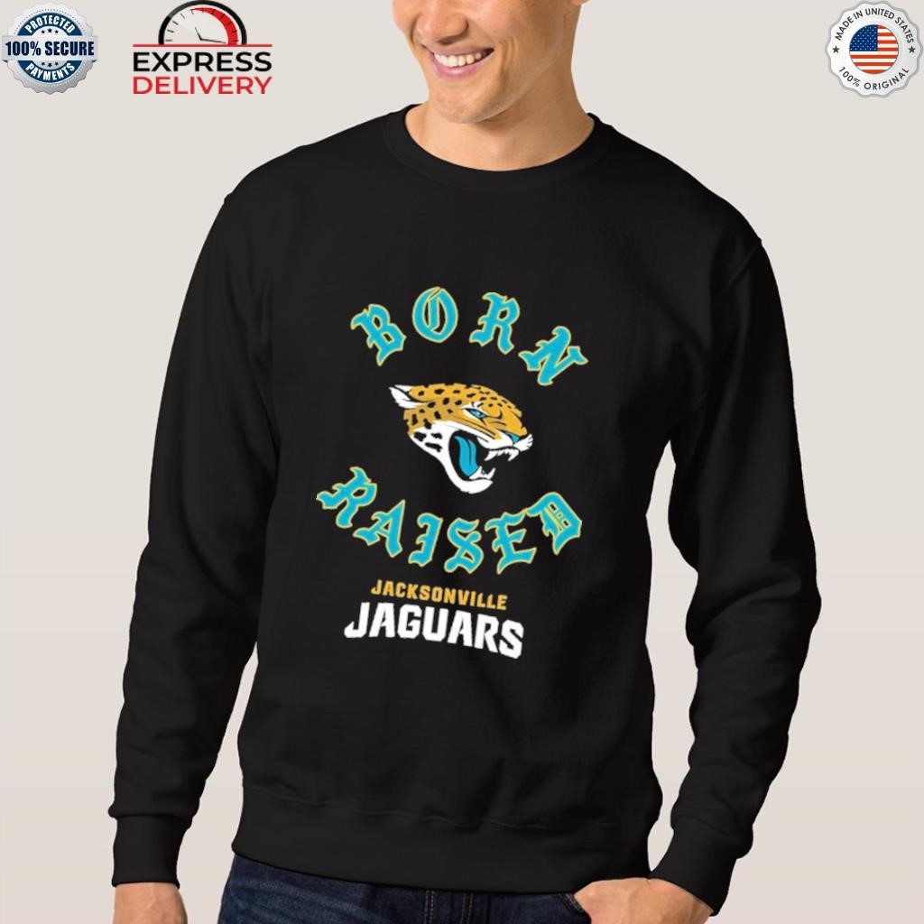 Jacksonville Jaguars Born X Raised Unisex T Shirt - Limotees