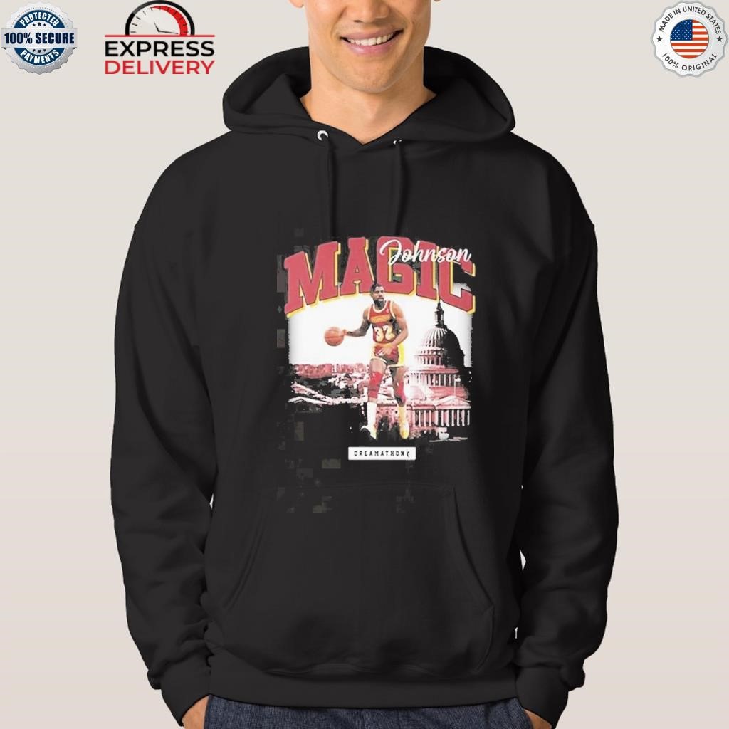 Official Jahan dotson wearing magic johnson T-shirt, hoodie, tank