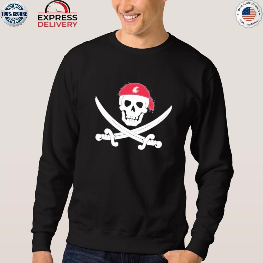 Jake Dickert Wsu Golf Pirate Skull Shirt - Shibtee Clothing