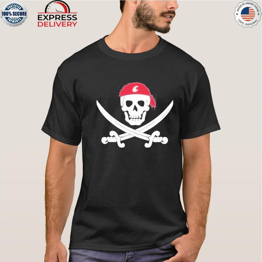 Golf Pirate Jolly Roger T-Shirt