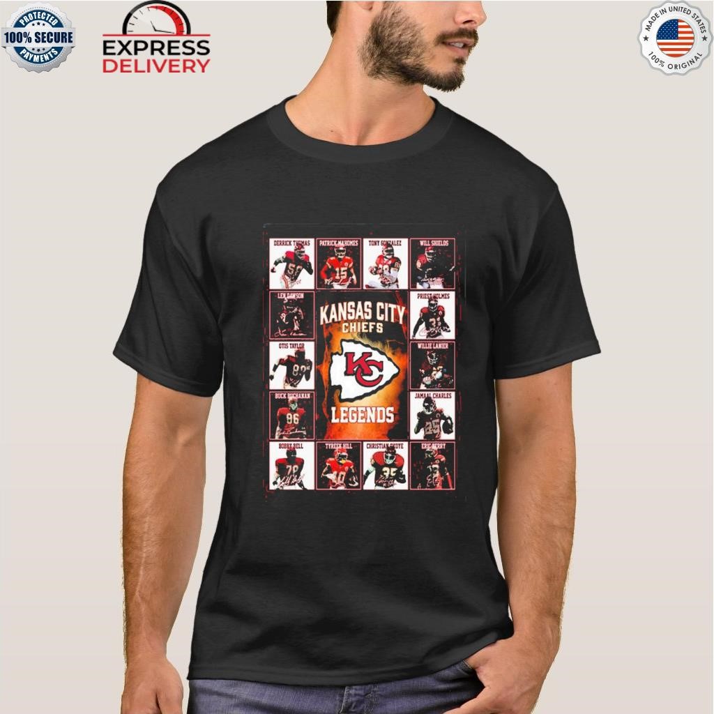 Kansas City Chiefs Legends Unisex T-Shirt, hoodie, sweater, long