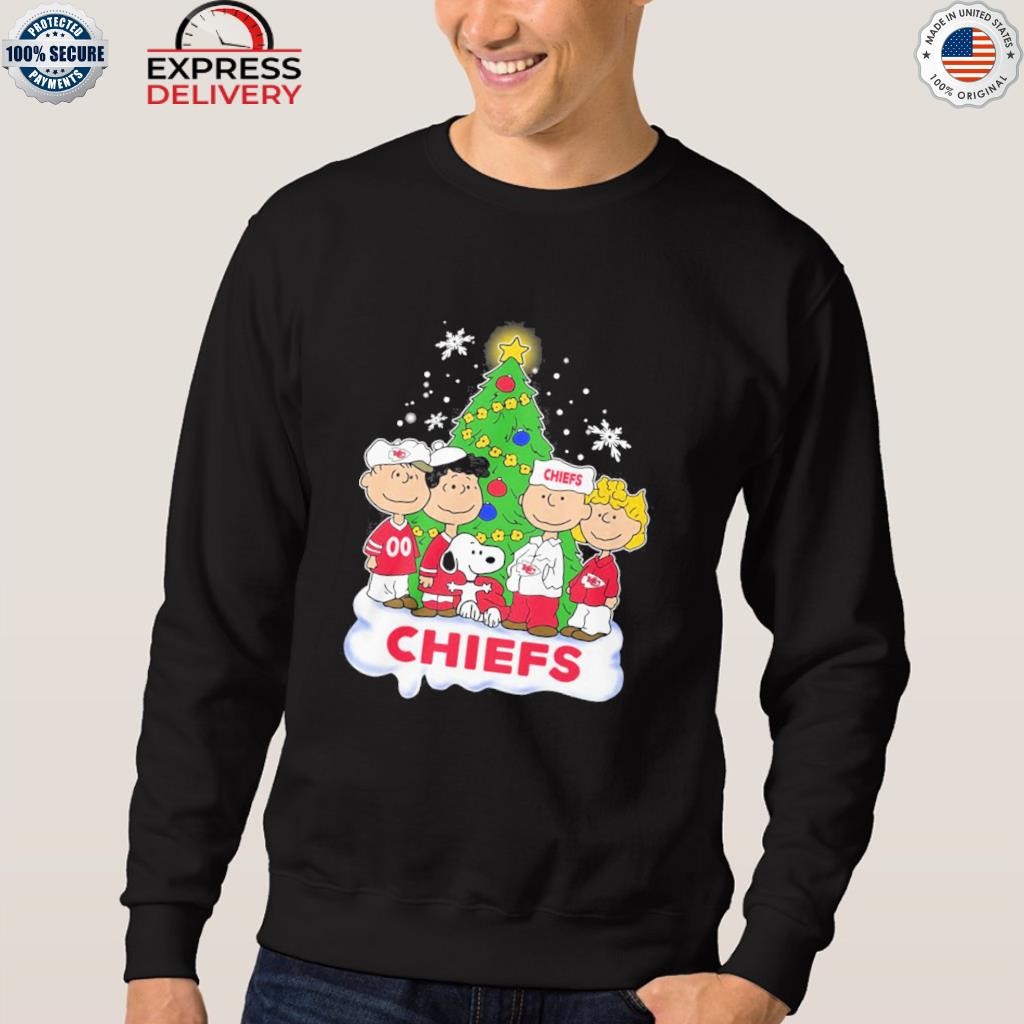 Kansas city Chiefs Snoopy Peanuts Christmas shirt, hoodie, sweater, long  sleeve and tank top