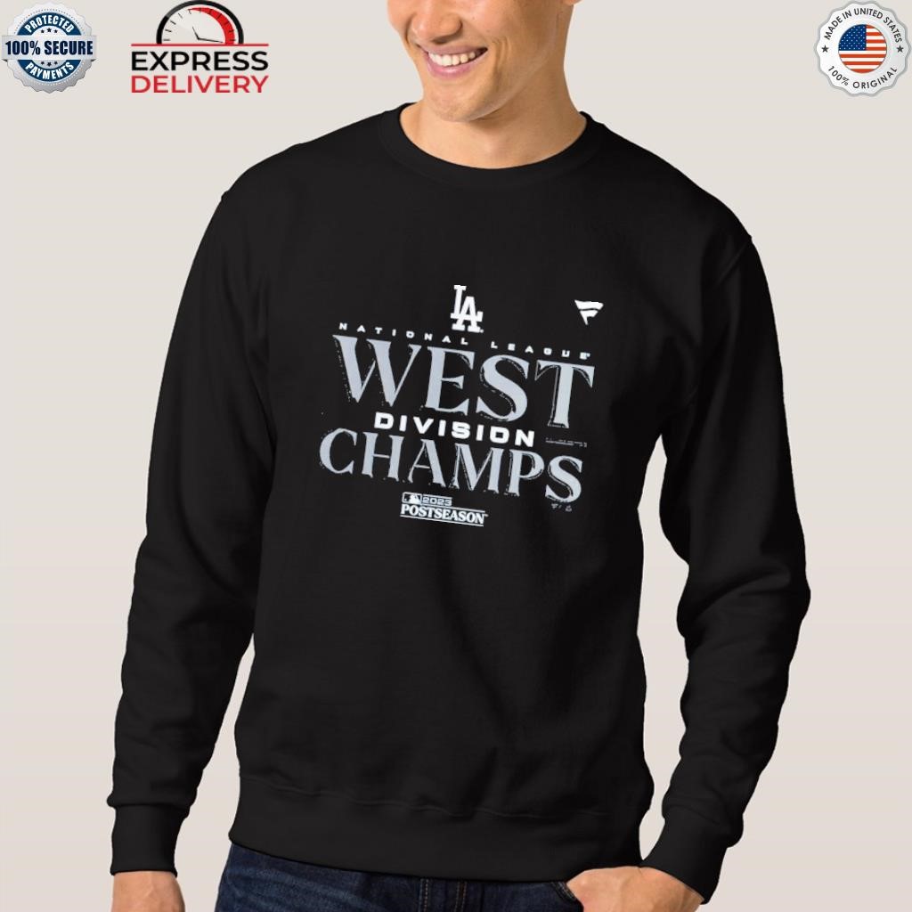 Men's Fanatics Branded Royal Los Angeles Dodgers 2023 NL West Division Champions Locker Room T-Shirt