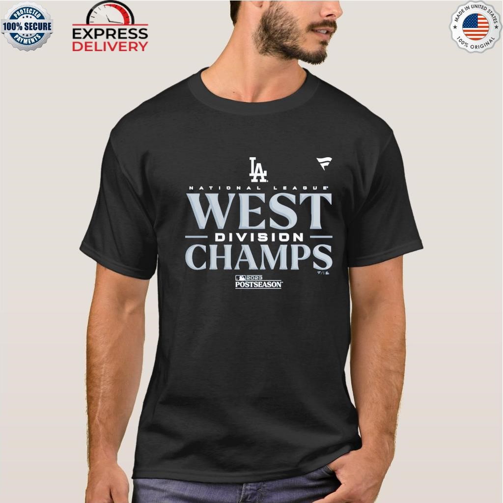 Los Angeles Dodgers Fanatics Authentic 2023 NL West Division Champions  Shirt, hoodie, sweater, long sleeve and tank top