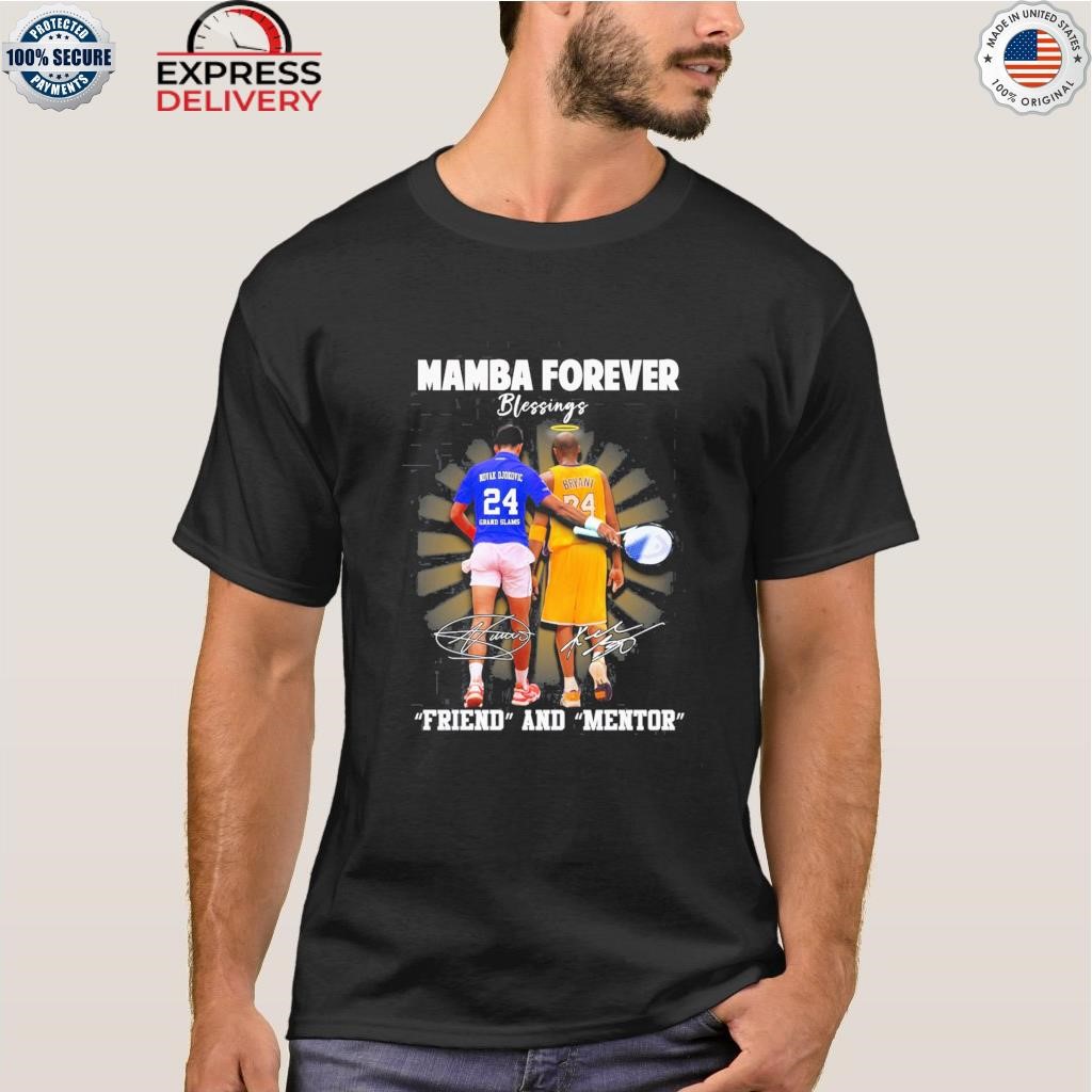 Kobe Fans' Hoodie Signed Mamba Forever