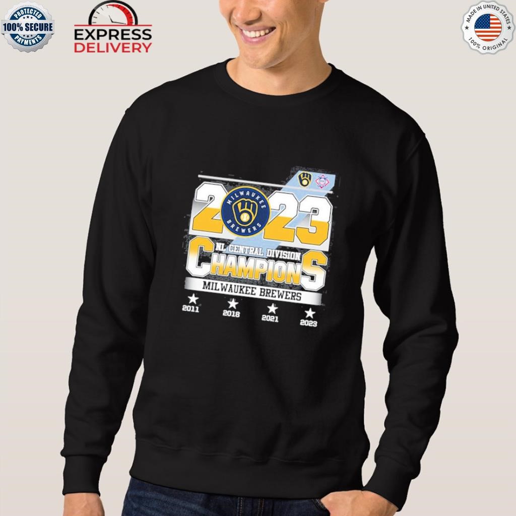 Milwaukee Brewers 2023 NL Central Division Champions Shirt, hoodie,  sweater, long sleeve and tank top