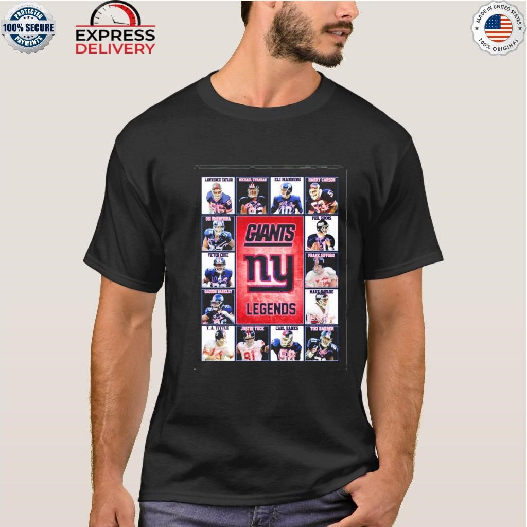 New York Giants T-Shirts for Sale