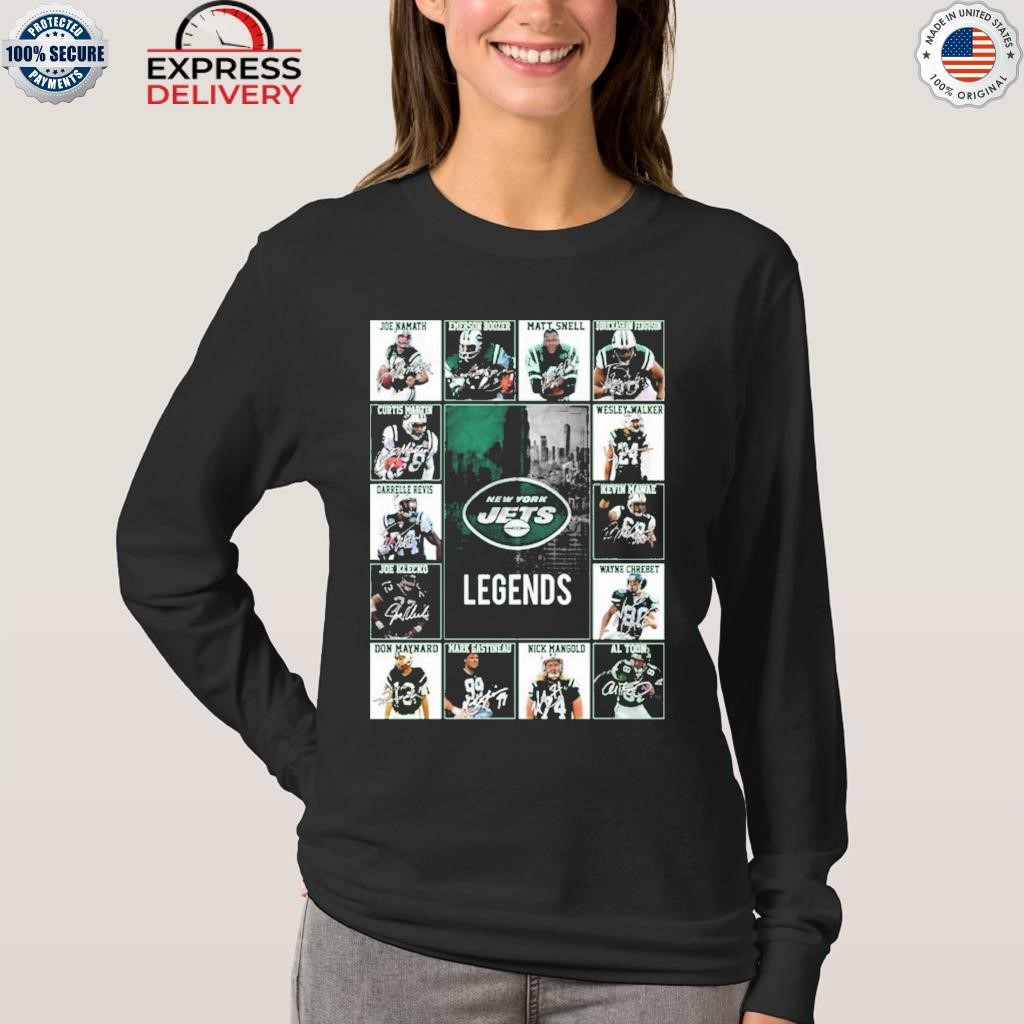 Official New York Jets Legends Unisex T-Shirt, hoodie, sweater, long sleeve  and tank top