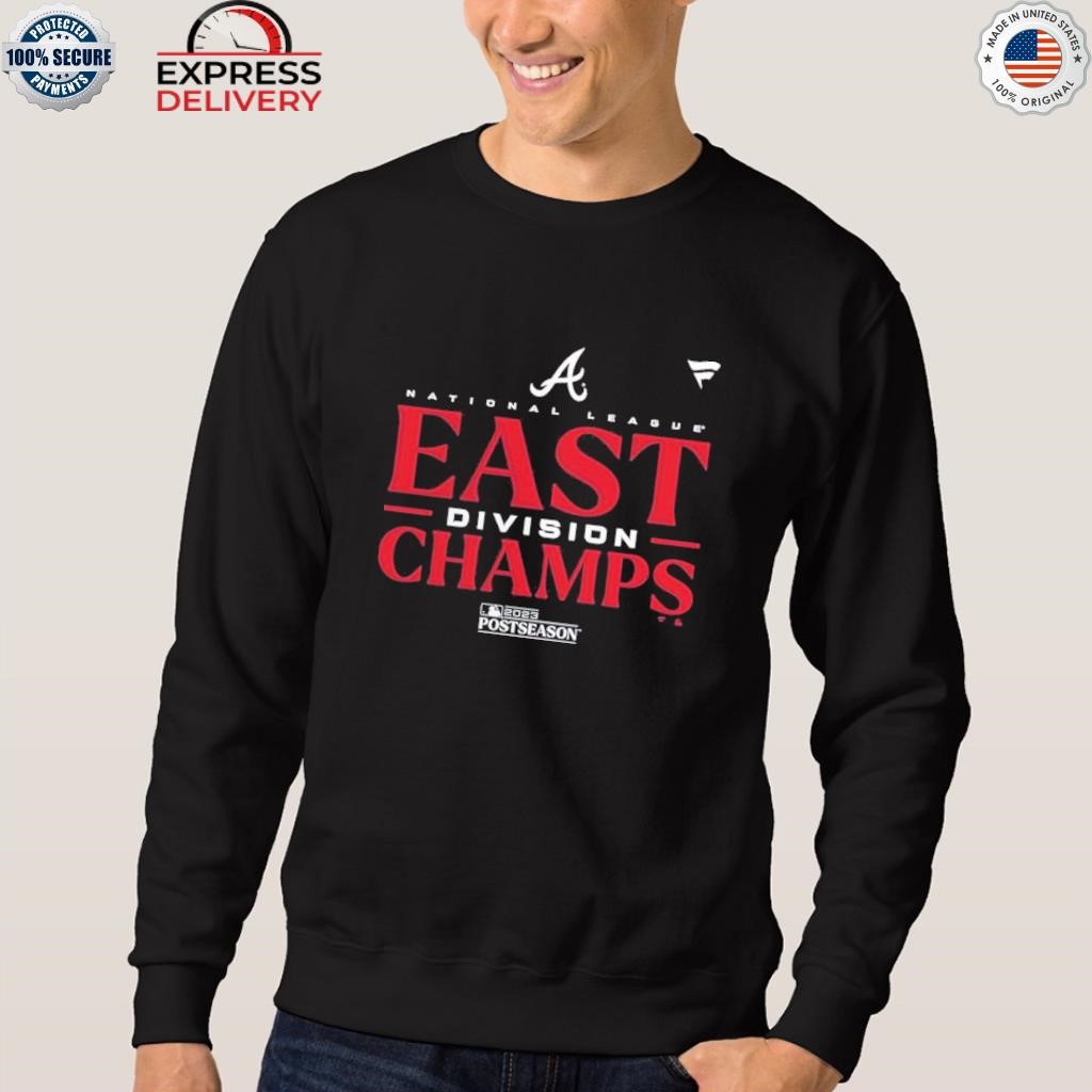 Men's Atlanta Braves Fanatics Branded Navy 2023 NL East Division Champions  Locker Room T Shirt - Limotees