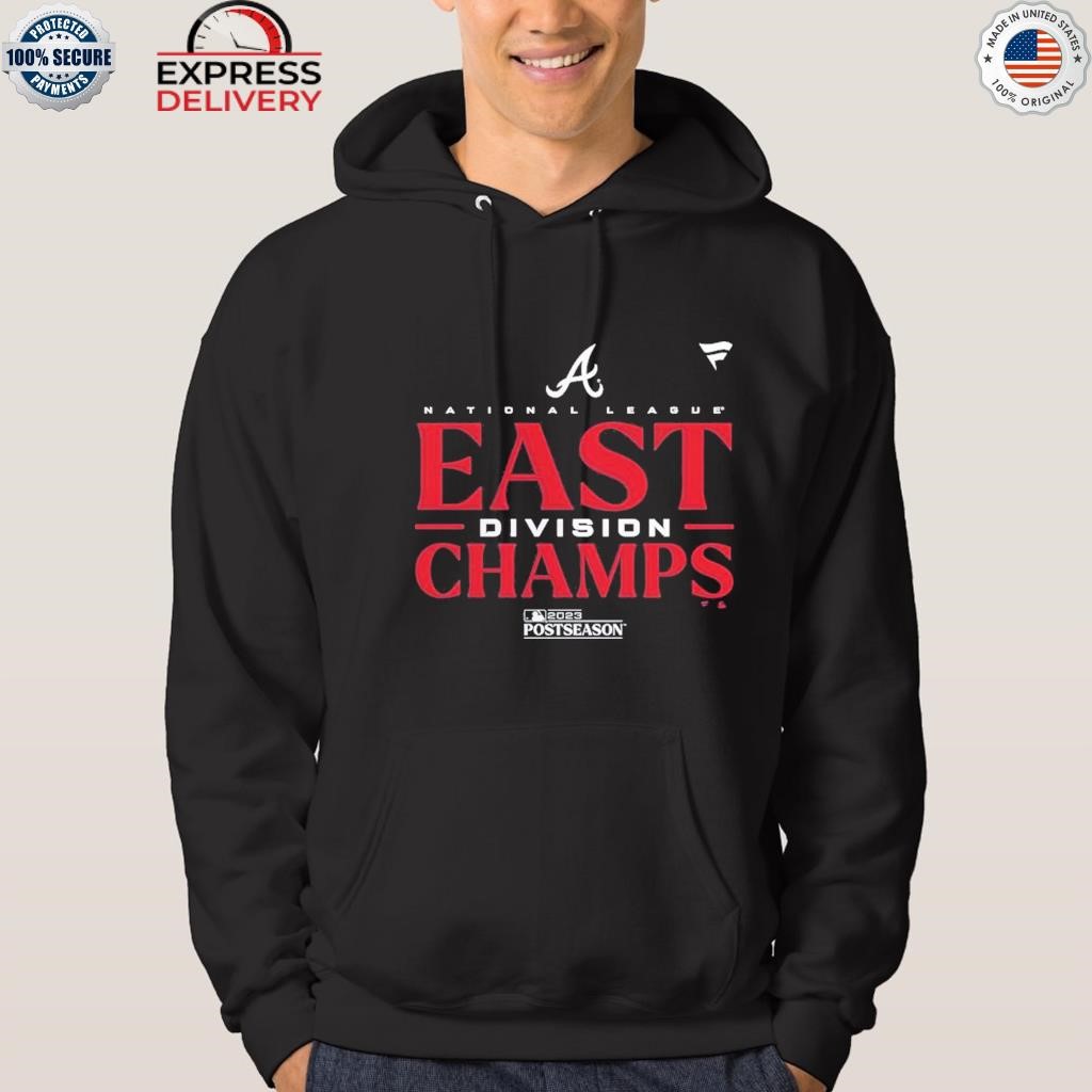 Profile Men's Fanatics Branded Navy Atlanta Braves 2023 NL East Division Champions Locker Room Big & Tall T-Shirt