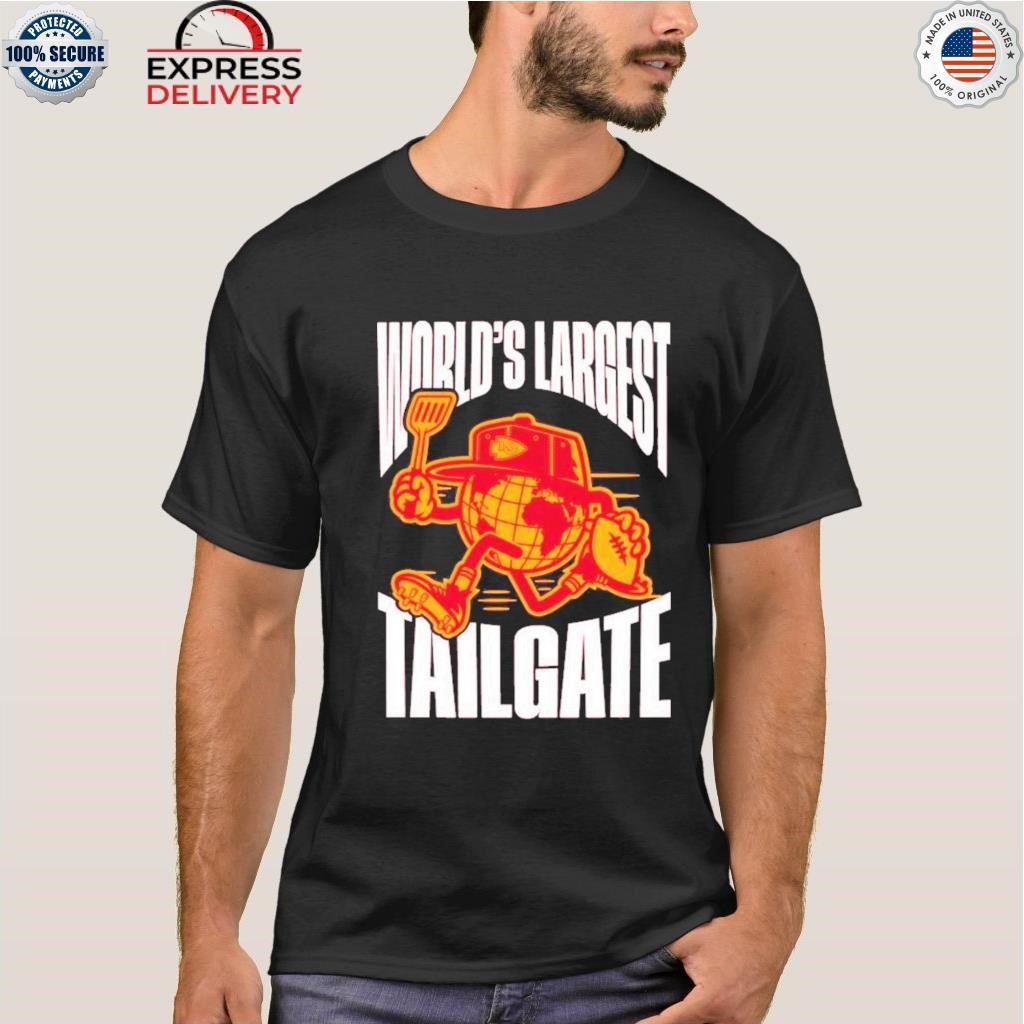 World's Largest Tailgate Kansas City Chiefs shirt, hoodie, sweatshirt,  ladies tee and tank top