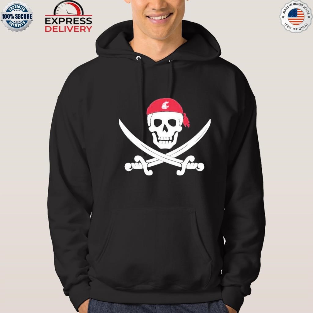 Official Wsu Men's Golf Pirate Skull Shirt, hoodie, sweater, long