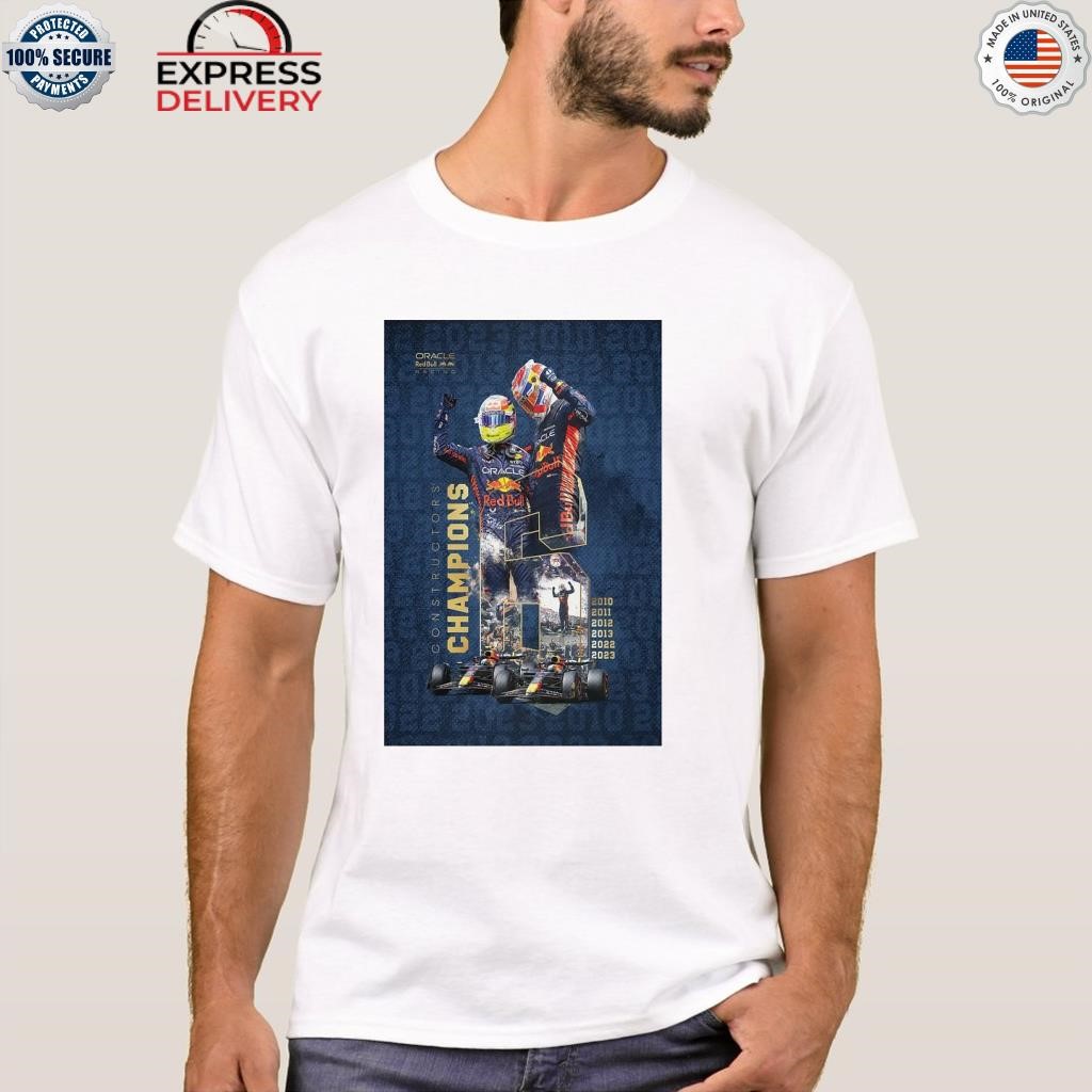 Oracle Red Bull Racing F1 World Constructors' Champions 2023 shirt