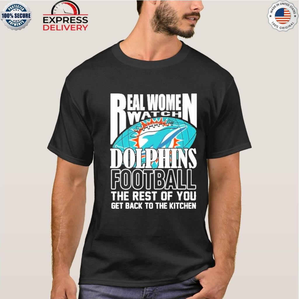 Miami Dolphins Classic Logo T-Shirt - Womens