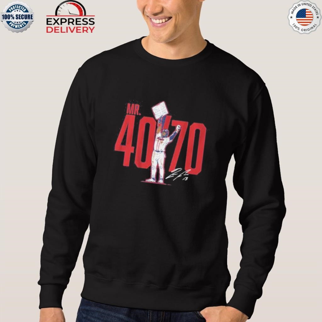 Ronald Acuña Jr Mr. 40 70 shirt - Limotees