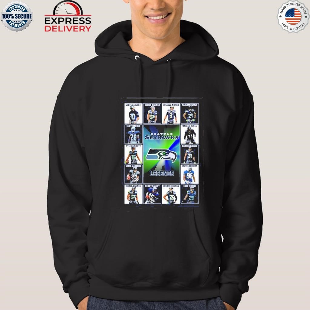 Seattle Seahawks Legends Unisex T-Shirt, hoodie, sweater, long