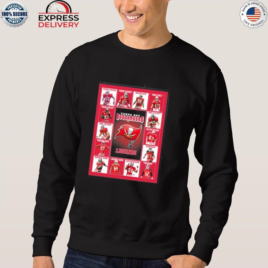 Tampa Bay Buccaneers Legends Unisex T-Shirt, hoodie, sweater and