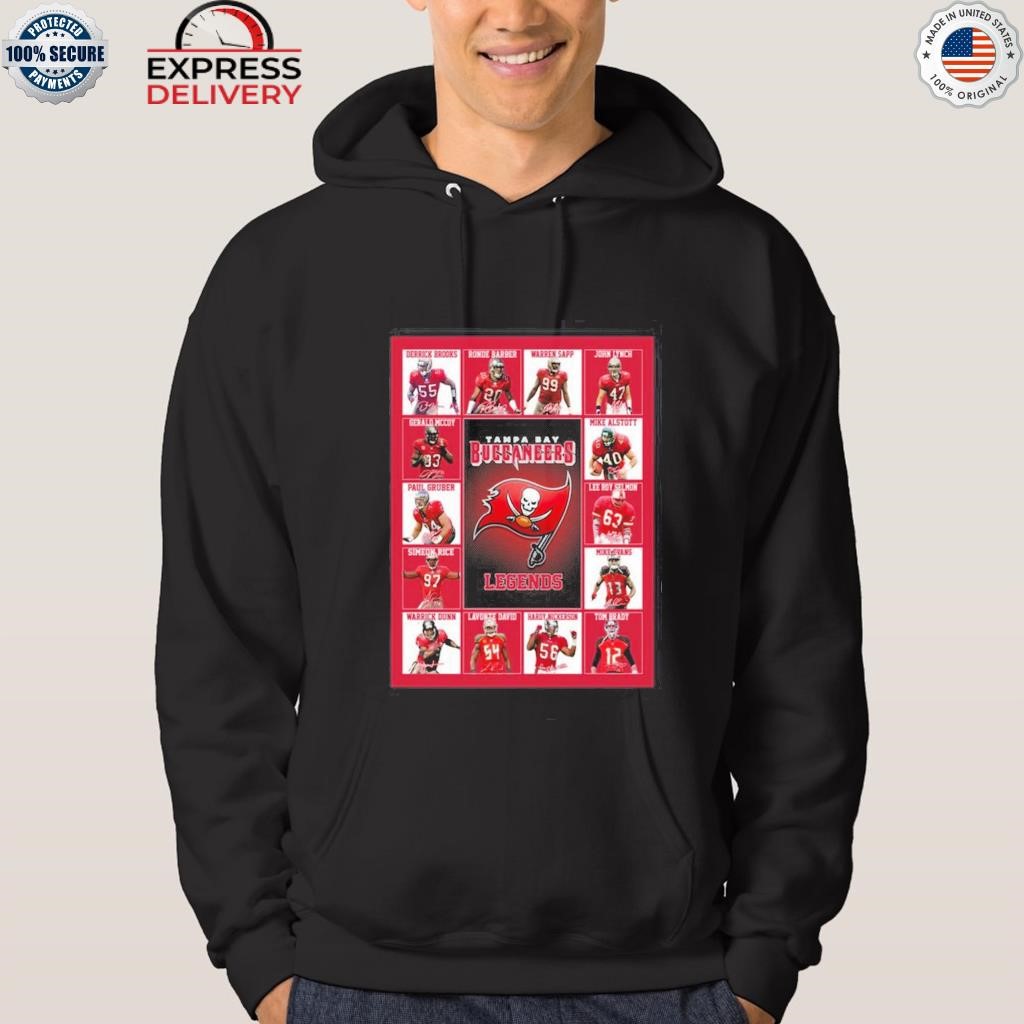 Tampa Bay Buccaneers Legends Unisex T-Shirt, hoodie, sweater and