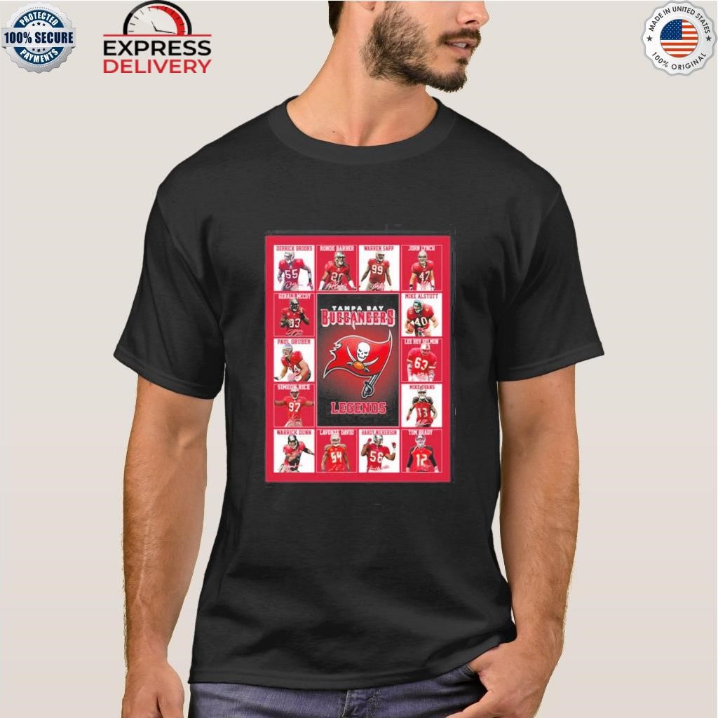 Tampa Bay Buccaneers Legends Unisex T-Shirt, hoodie, sweater and