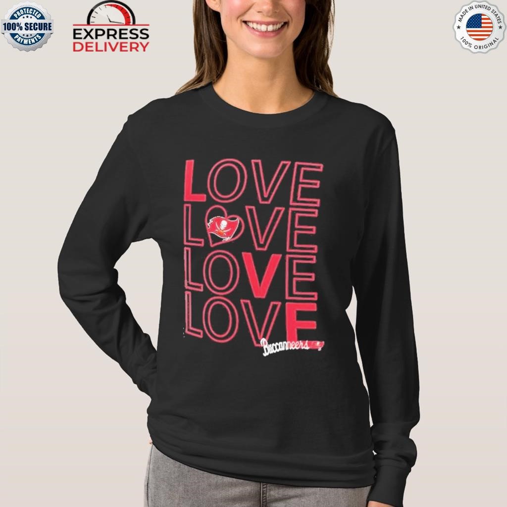 Tampa Bay Buccaneers Ladies Long Sleeve T-Shirts, Long Sleeve Tees