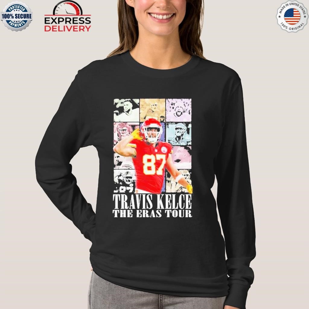 Travis Kelce Kansas City Chiefs The Eras Tour T-Shirt