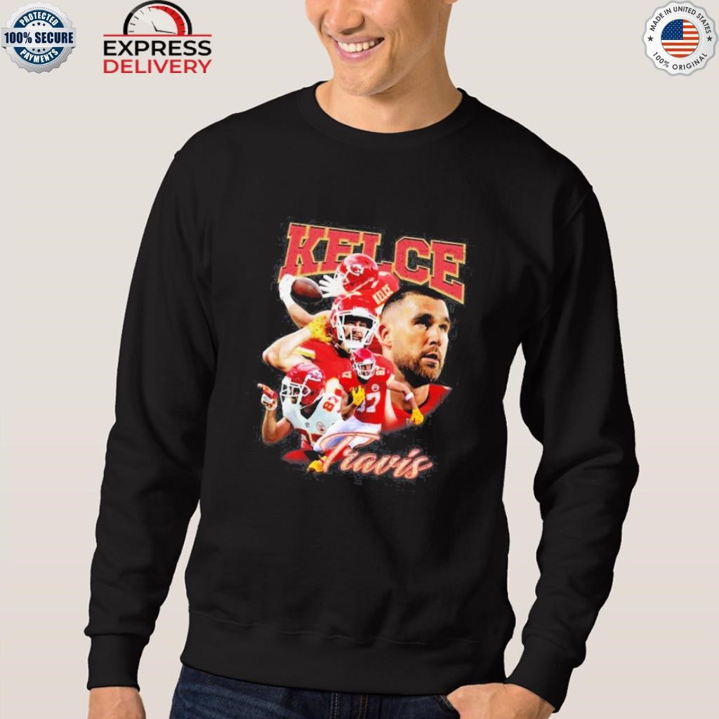 Vintage Travis Kelce Shirt, hoodie, sweater, long sleeve and tank top