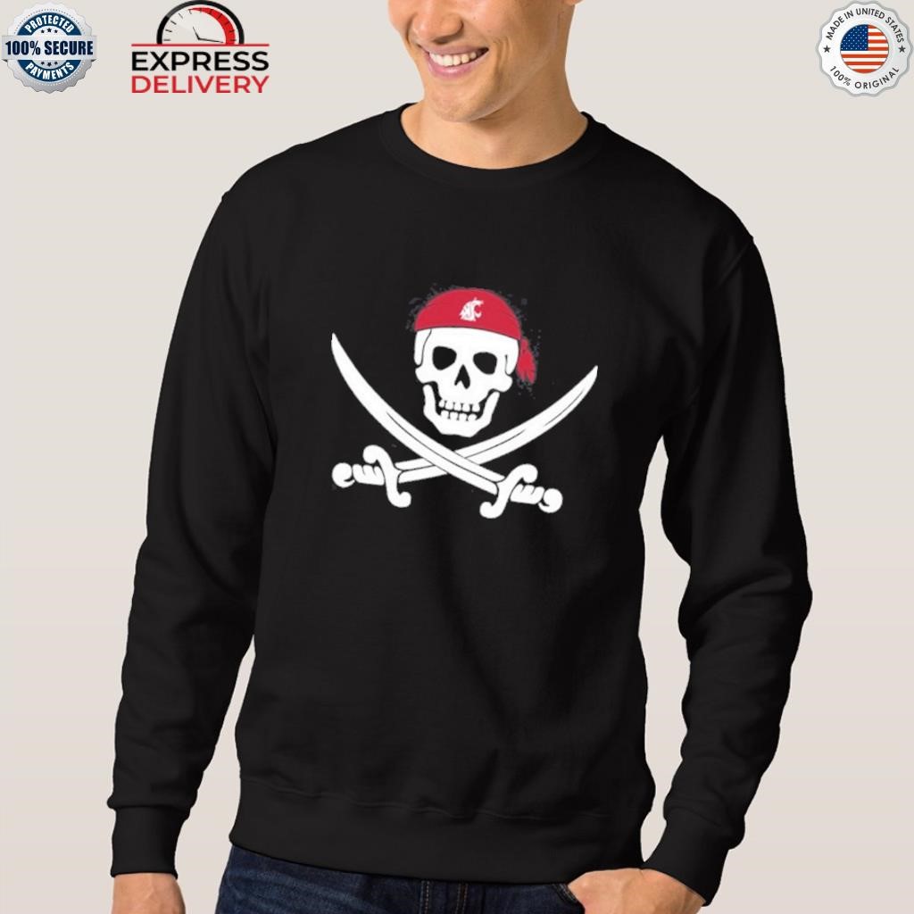 Washington State Golf Pirate Skull Shirt - ReviewsTees