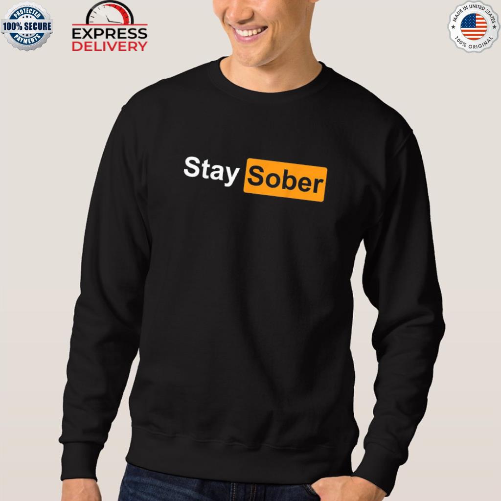 Sober Is The New Cool Logo T-Shirt (BLACK) – Soberisthenewcool