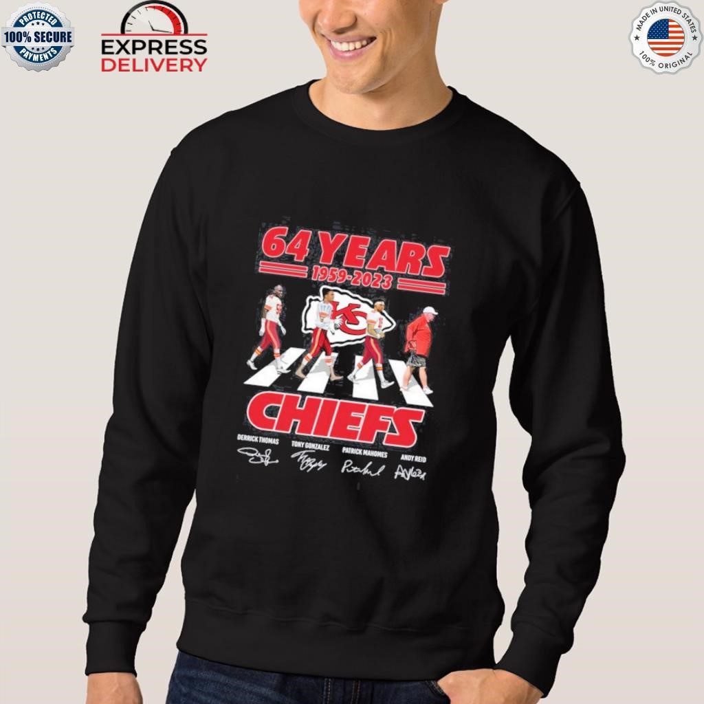 Kansas City Chiefs 65th Anniversary 1959-2023 Thank You For The Memories  Shirt, hoodie, sweater, long sleeve and tank top