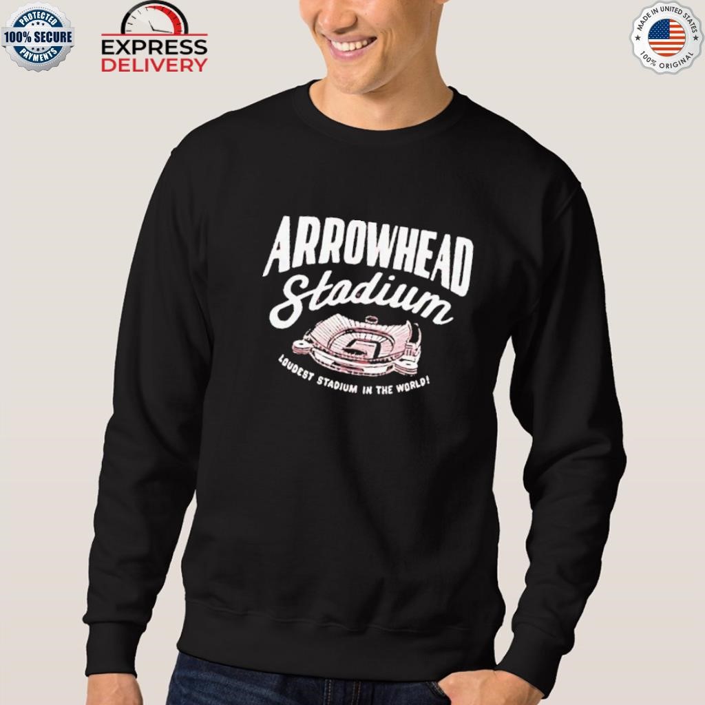 Arrowhead Loudest Stadium Red T-Shirt